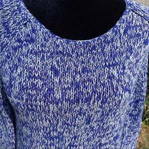 Chaus loose knit tunic sweater long sleeved spring summer layering